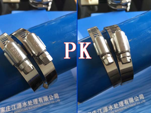 管式曝气器配件对比图